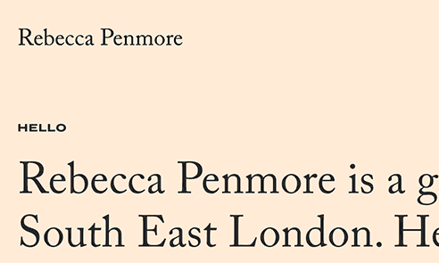 Rebecca Penmore