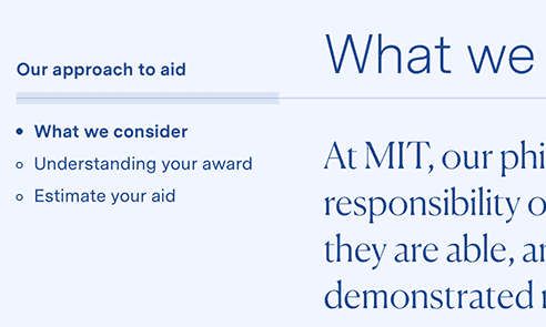 MIT Student Financial Services