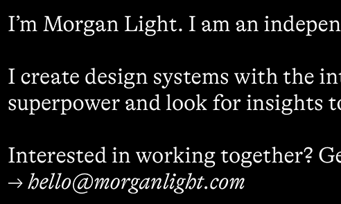 Morgan Light