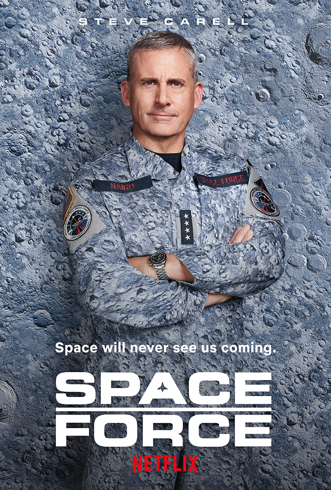 Space Force Netflix font