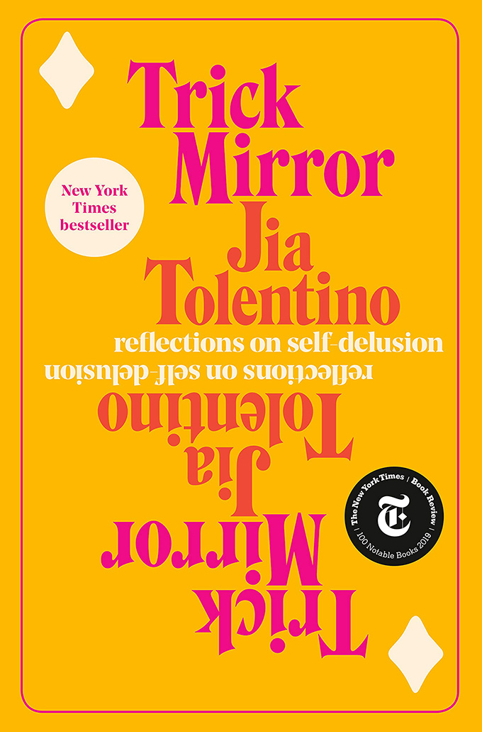 Trick Mirror book cover font