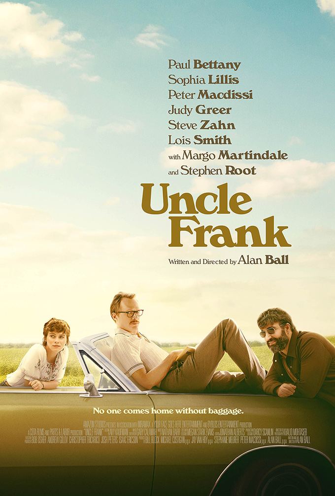 Uncle Frank movie font