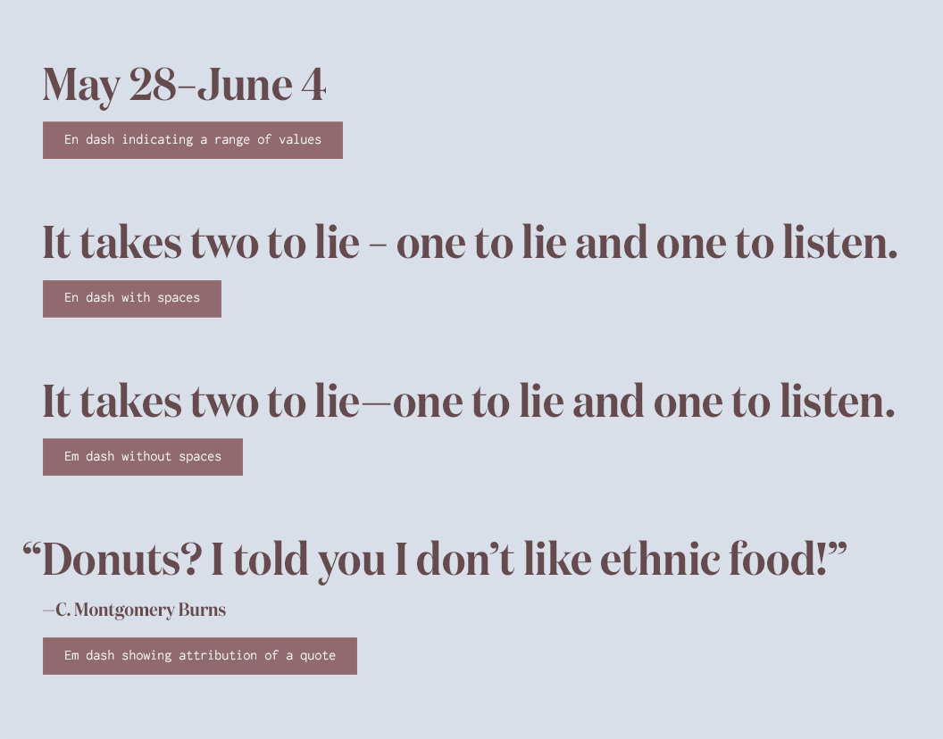 Typography Cheatsheet A Comprehensive Guide To Smart Quotes Dashes Other Typographic Characters Typewolf