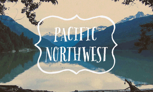 Pacific Northwest Letters Font Sample